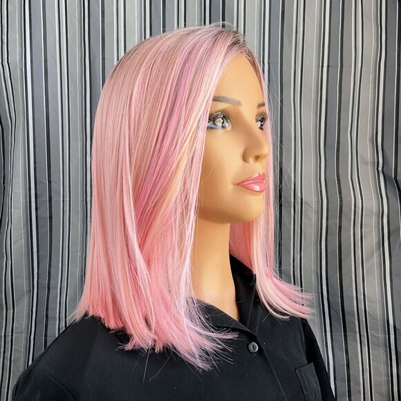 Belle Tress Alpha Blend in Rose Gold, Lace Front, Mono Part, NWT - Picture 6 of 9